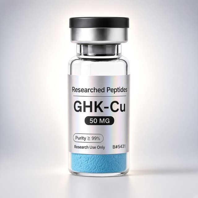 GHK-Cu research vial