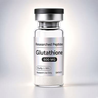 Glutathione research vial