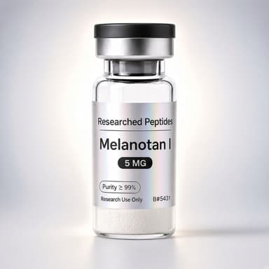 Melanotan I research vial