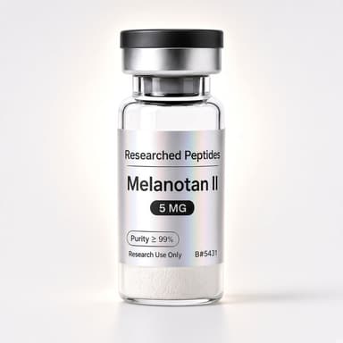 Melanotan II research vial