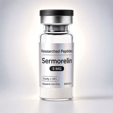 Sermorelin research vial