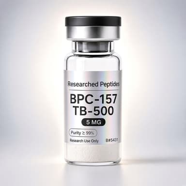 BPC-157 / TB-500 (Wolverine) research vial