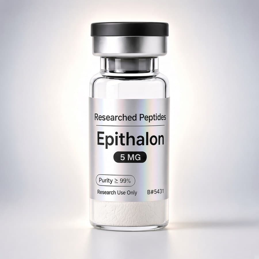 Epithalon research vial