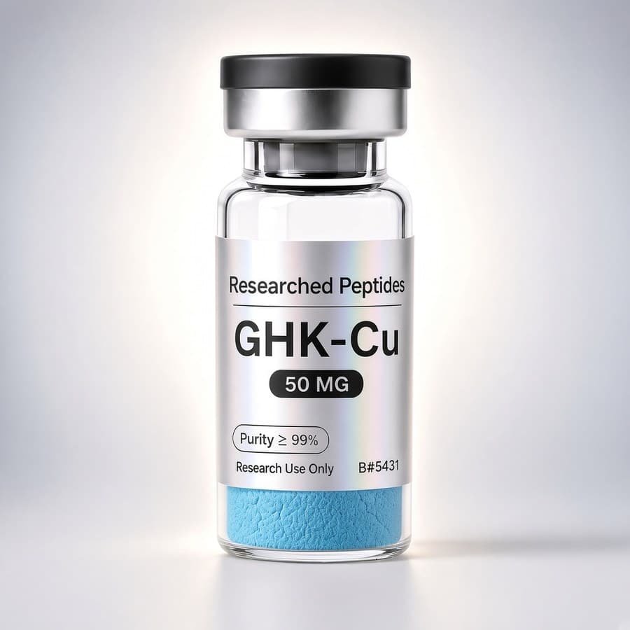 GHK-Cu research vial