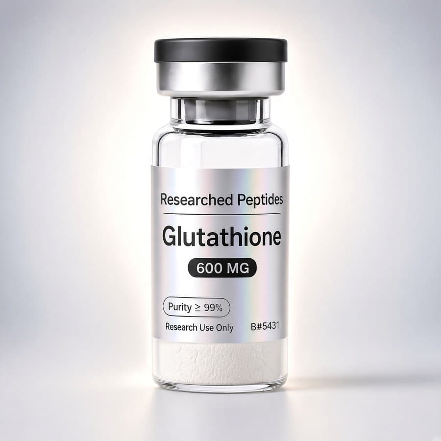 Glutathione research vial