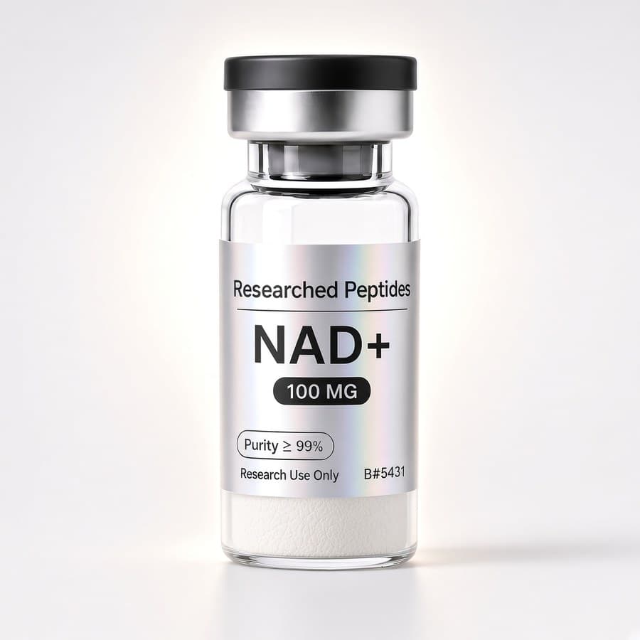 NAD+ research vial