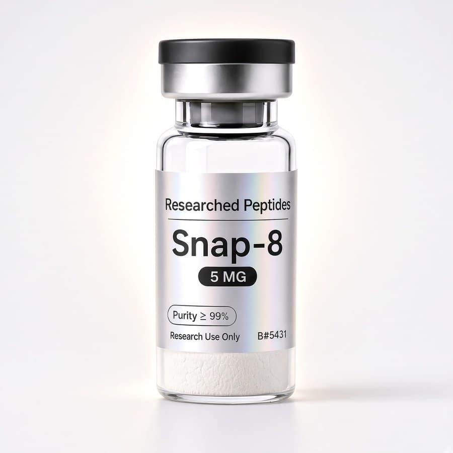 Snap-8 research vial